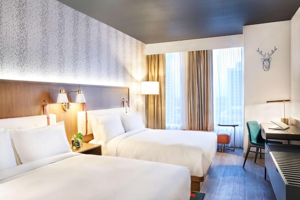 Hyatt Centric Downtown Denver Room with two beds